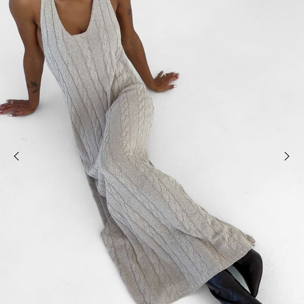 NWT lakeville maxi dress in oat rumored